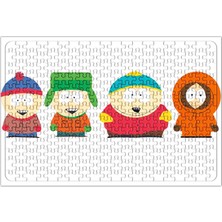 Baskı Dükkanı South Park Eric Cartman Puzzle 240 Parça Yapboz