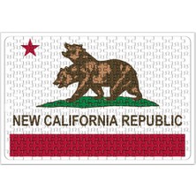 Baskı Dükkanı Fallout New California Republic Puzzle 240 Parça Yapboz