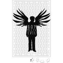 Baskı Dükkanı Bts Wings Jhope Boy Meets Evil Puzzle 240 Parça Yapboz
