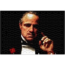 Baskı Dükkanı The Godfather Popart Puzzle 240 Parça Yapboz