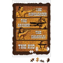 Baskı Dükkanı The Ringleader The Archer The Samurai Puzzle 240 Parça Yapboz