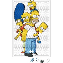 Baskı Dükkanı Familia Simpsons Puzzle 240 Parça Yapboz