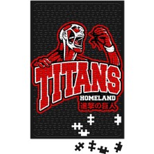 Baskı Dükkanı Attack On Titan Go Tıtans Puzzle 240 Parça Yapboz