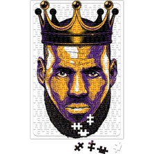 Baskı Dükkanı Lebron James The King Puzzle 240 Parça Yapboz
