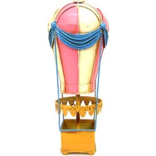 Otantik Çarşı Dekoratif Metal Sıcak Hava Balonu