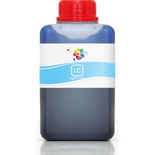 Qc Epson Süblimasyon Mürekkep 6 Renk Qc Pro Serisi 500ML Lc Dye Açık Mavi