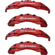 Gürler Oto Aksesuar Ford Focus Uyumlu Kırmızı Kaliper Kapağı 4lü Yağ Hortumlu