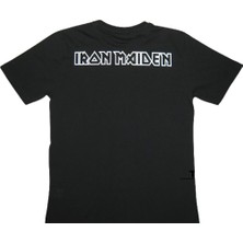 Orijin Iron Maiden Siyah Erkek Tişört-Senjutsu(1)