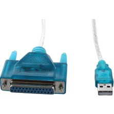 Keepro USB 2.0 To 25 Pin Paralel Lpt DB25 Dişi Yazıcı Kablosu