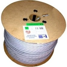 HCS CAT6 KABLO H06-0040E-DP0 U/UTP LSOH KABLO 23AWG 500MT GRİ