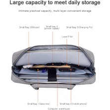 Yorke 15.6 Inç Hırsızlık Önleyici Su Geçirmez Taşınabilir Laptop Çantası (Yurt Dışından)