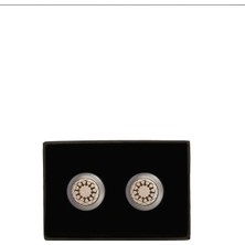 ALTINYILDIZ CLASSICS Erkek Gri Altınyıldız Classics %100 Metal Kol Düğmesi