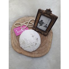 Kontes Gelin Vualet Nikah Şapkası Saç Aksesuarı