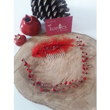 Kontes Gelin Tacı Saç Aksesuarı