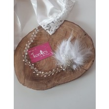 Kontes Gelin Tacı Saç Aksesuarı