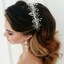 Kontes Gelin Tacı Saç Aksesuarı