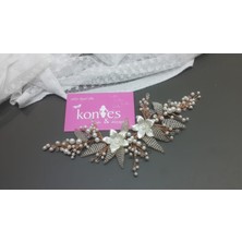 Kontes Gelin Tacı  Saç  Aksesuarı
