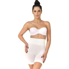 Emay Beyaz Emay 2017 Düşük Bel Double Pantalon Korse