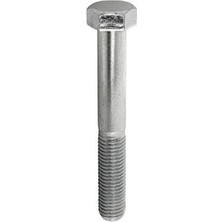 Norm M 10X120 Dın 931 8.8 Kalite Cıvata Beyaz Akb 1 Adet