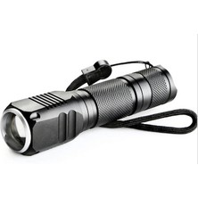 FBI F.B.I F-82 T6 Led Zoomlu 2000 LM Yüksek Işık Şarjlı El Feneri