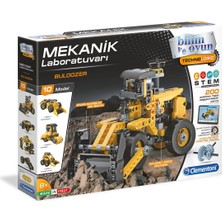 Clementoni 64958 Mekanik Laboratuvarı - Buldozer / +8 Yaş