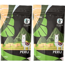 Bongardi Coffee Peru Yöresel Filtre Kahve Seti 2 X 200 gr Öğütülmüş ! Filtre Kahve Makinesi Demleme Için Uyumlu !