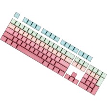 Prettyia Dıy Dekoratif Pbt 104 Tuşları Keycaps Için 68 Mekanik Klavye Nefis Üst Basılı (Yurt Dışından)