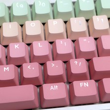 Prettyia Dıy Dekoratif Pbt 104 Tuşları Keycaps Için 68 Mekanik Klavye Nefis Üst Basılı (Yurt Dışından)