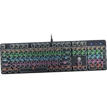 Prettyia Mekanik Klavye Esports Hıwıngs Klavye Mouse Işık Ofis K900-5 (Yurt Dışından)