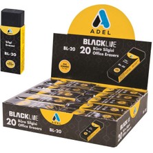 Adel Bl 789 Silgi Siyah 20'li Kutu