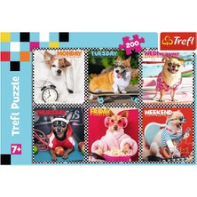 Trefl Puzzle Happy Dogs 200 Parça Çocuk Puzzle