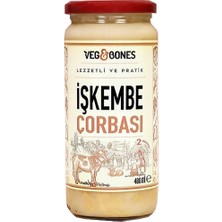 Veg&Bones Işkembe Çorbası 480 ml Cam Kavanoz