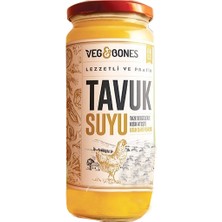 Veg&bones Tavuk Suyu 480 ml Cam Kavanoz