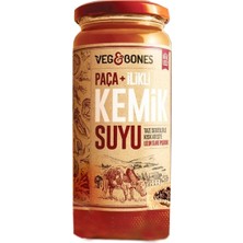 Veg&Bones Paça Ilikli Kemik Suyu 480 ml Cam Kavanoz