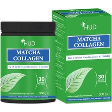 Hud Matcha  (Tip I ve Tip Iıı) ve Yeşil Çay Ekstresi 300 G (30 Günlük Porsiyon)