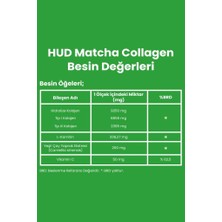 Hud Matcha  (Tip I ve Tip Iıı) ve Yeşil Çay Ekstresi 300 G (30 Günlük Porsiyon)