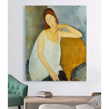 MonoStella Modigliani Amedeo Kanvas Tablo Jeanne Hebuterne