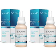 Solaris Nemlendirici Hyaluronik Asit Cilt Bakım Serumu 30 ml x 2 Adet (Hyaluronic Acid ve B5)