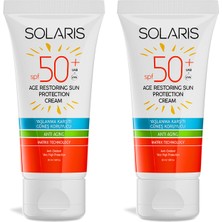 Solaris  Güneş Koruyucu Krem 50 ml x 2 Adet