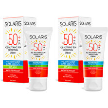 Solaris  Güneş Koruyucu Krem 50 ml x 2 Adet