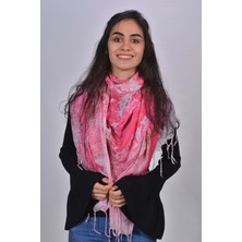 Harbiye Yöresel El Dokuması Ebruli Kadın Ipek Şal