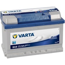 Kalender Oto Aksesuar Varta E43 680A Akü 12 V 72 Ah