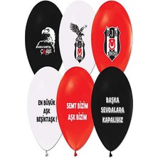 Balonevi 12 Inç 8 Li Beşiktaş Baskılı Balon