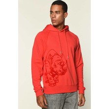 ECKO UNLTD Loe Erkek Kırmızı Hoodie