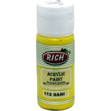 Rich Akrilik Boya 30 cc Sarı 112