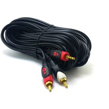 Electroon 2rca 3,5mm Stereo Kablo 3 Metre