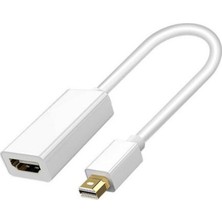 3C Store Mini Displayport HDMI Uyumlu 4K 1080P Adaptör Mini Dp Erkek Macbook Tablet Monitör Laptop Projektör Için Hd Dönüştürücü (Yurt Dışından)