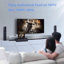 3C Store 1080P VGA - HDMI Uyumlu Dönüştürücü Adaptör Kablosu, Ses Çıkışlı VGA Hd Adaptörü Pc Laptop Için Hdtv Projektöre (Yurt Dışından)