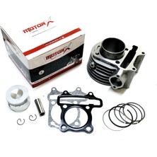 Motorx Motosiklet Scooter Silindir Seti SCOOTER-125 (15P/52.4X68.9) Ng