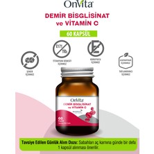 Onvita Demir Bisglisinat & Vitamin C